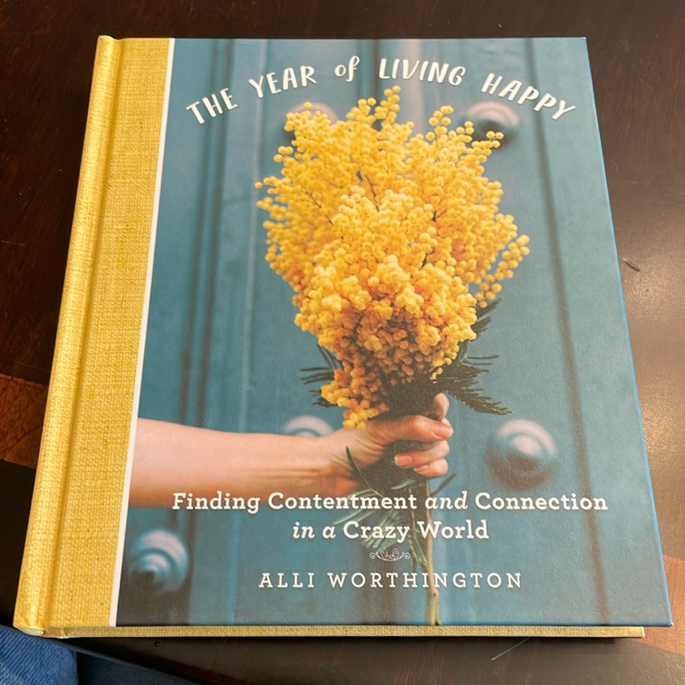 Brand new Year of Living Happy Book